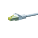 RJ45 Netzwerkkabel S/FTP (PiMF), mit CAT 7 Rohkabel, Weiß, 5m