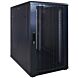 18 HE 19” Serverschrank, mit perforierter Fronttür (BxTxH) 600 x 1000 x 1000mm