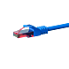 CAT6 Netzwerkkabel, U/UTP, 2 meter, Blau, 100% Kupfer