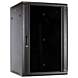 22 HE Serverschrank, Wandgehäuse mit Glastür (BxTxH) 600 x 600 x 1100mm