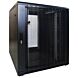 18 HE 19” Serverschrank, mit perforierter Fronttür (BxTxH) 800 x 1000 x 1000 mm