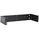 2 HE, 19” Montagerahmen für Wandbefestigungen ohne Schaniere - 180mm Tief