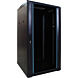 22 HE 19” Serverschrank, mit Glastür (BxTxH) 600 x 600 x 1200mm