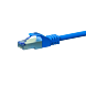 CAT 6a Netzwerkkabel LSOH - S/FTP - 0,50 Meter - Blau