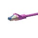CAT 6a Netzwerkkabel LSOH - S/FTP - 3 Meter - Rosa