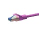 CAT 6a Netzwerkkabel LSOH - S/FTP - 50 Meter - Rosa