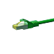 RJ45 Netzwerkkabel S/FTP (PiMF), mit CAT 7 Rohkabel, Grün, 3m