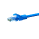 CAT 5e Netzwerkkabel U/UTP – 0.50 Meter - Blau - CCA