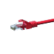 CAT 5e Netzwerkkabel U/UTP – 1,50 Meter - Rot - CCA