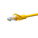 CAT 5e Netzwerkkabel U/UTP – 1 Meter - Gelb - CCA