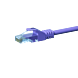 CAT 5e Netzwerkkabel U/UTP – 1 Meter -  Violett - CCA