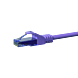 CAT6a Netzwerkkabel 100% Kupfer - U/UTP - 20 Meter - Violett