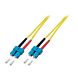 OS2 duplex Glasfaserkabel SC-SC 25m