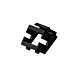 Keystone Adapter schwarz