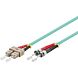 Glasfaserkabel SC-ST OM3 Duplex Patchkabel – 1 Meter