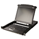 17” KVM Konsole mit 8 x PS/2