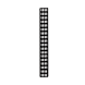 18 HE vertikale Kabelführungsleiste - 30 cm breit