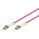 Glasfaserkabel LC-LC OM4 Duplex Patchkabel – 7.5 Meter