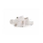 CAT6a Stecker RJ45 Ungeschirmt - für Starrleiter - 10 Stück