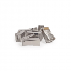 RJ45 CAT 6 Netzwerkstecker - gechirmt - für flexible Kabel - 10 Stück