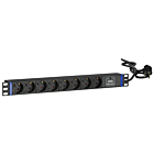 19” Steckdosenleiste - 8-fach - Surge Protection Device