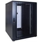 22 HE 19” Serverschrank, mit perforierter Fronttür (BxTxH) 800 x 1000 x 1200mm 