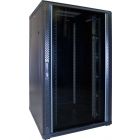 27 HE 19” Serverschrank, mit Glastür (BxTxH) 800 x 800 x 1400mm 