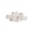 RJ45 CAT 6 Netzwerkstecker– ungeschirmt - für flexible Kabel - 10 Stück