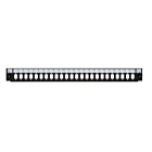 Frontplatte LC/SC/E2000 24-Port Simplex/Duplex, geeignet für universelle Glasfaserablage