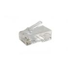 CAT6a Stecker RJ45 Ungeschirmt - für Starrleiter