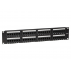 Patchpanel 19" CAT5e UTP - 48 ports