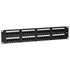 Patchpanel 19" CAT6 UTP - 48 ports