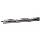 Patchpanel 19" CAT6a UTP - 24 ports