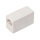 Patchkabelkupplung CAT 5e – 2xRJ45 Buchse – ungeschirmt