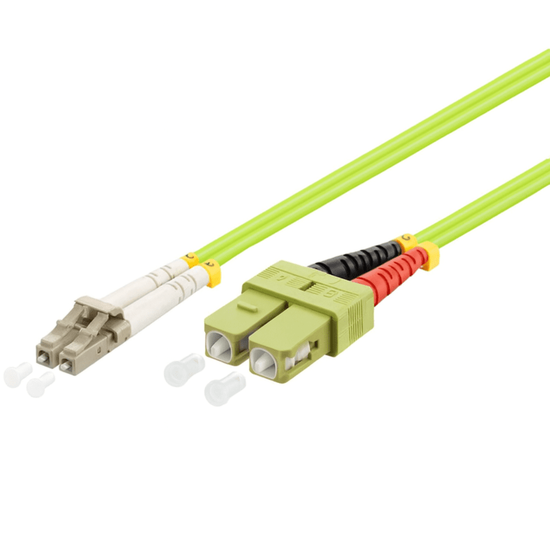 Glasfaserkabel LC-SC OM5 Duplex Patchkabel – 7,5 Meter