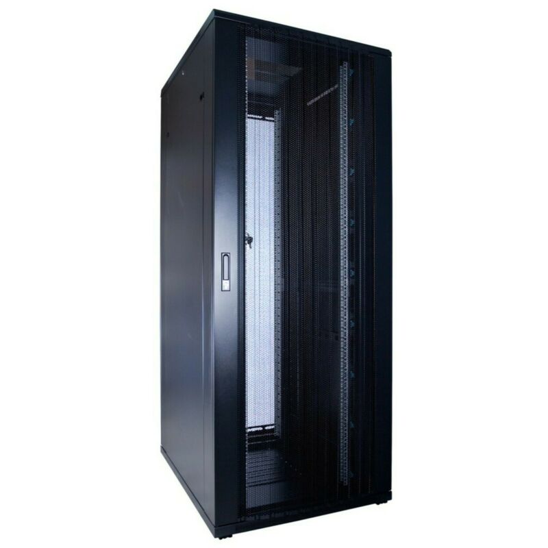 42 HE 19” Serverschrank, mit perforierten Türen (BxTxH) 800 x 1000 x 2000mm