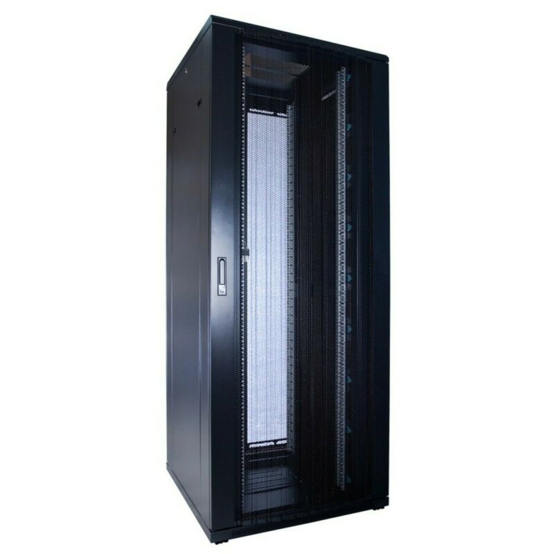 42 HE 19” Serverschrank, mit perforierten Türen (BxTxH) 800 x 800 x 2000mm