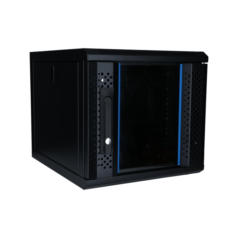 6 HE, 10" Serverschrank, mit Glastür, (BxTxH) 370X450X370mm