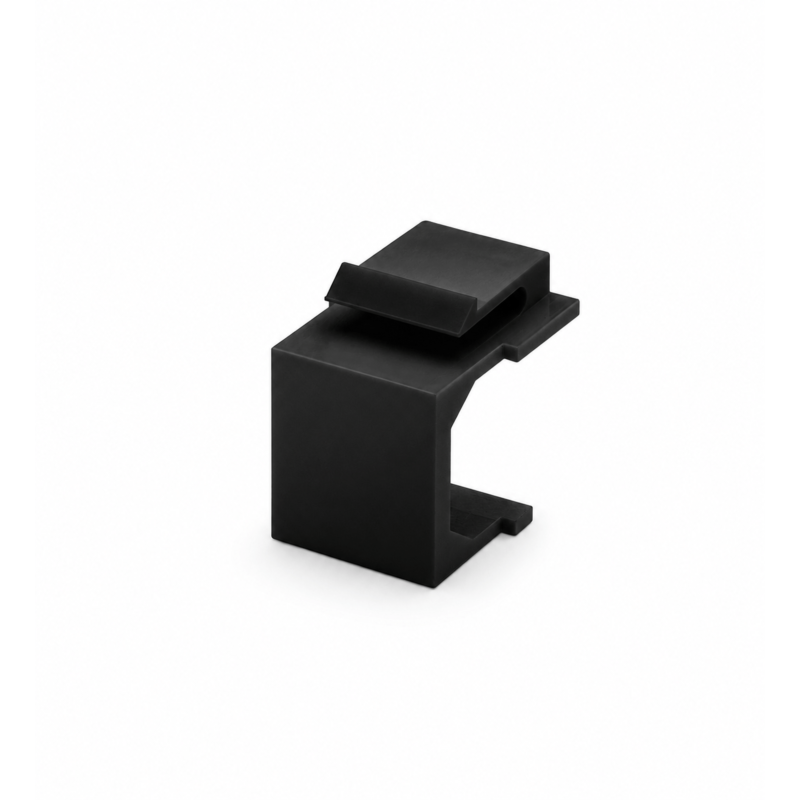Keystone-Port-Abdeckungen, Satz von 4, schwarz