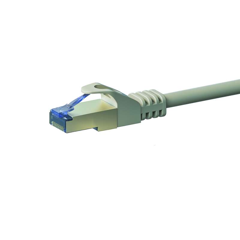 CAT 6a Netzwerkkabel LSOH - S/FTP - 1 Meter - Grau