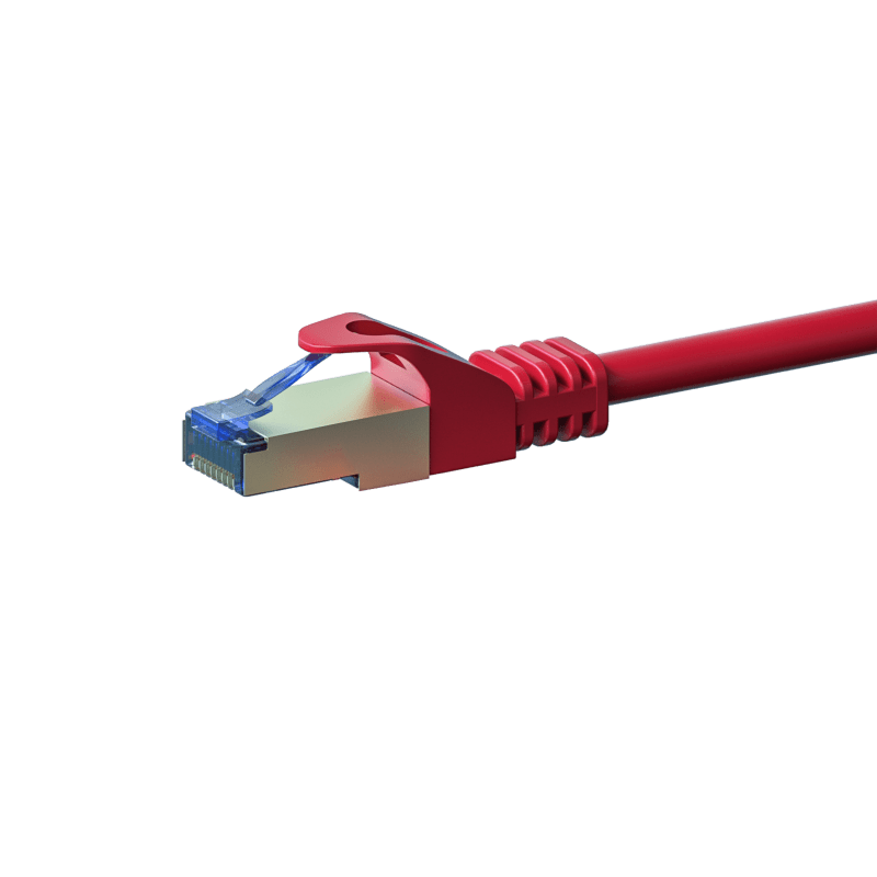 CAT 6a Netzwerkkabel LSOH - S/FTP - 20 Meter - Rot