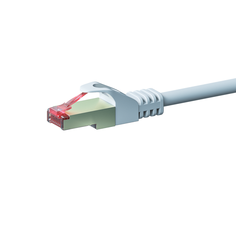 CAT 6 Netzwerkkabel LSOH - S/FTP - 1 Meter - Weiß