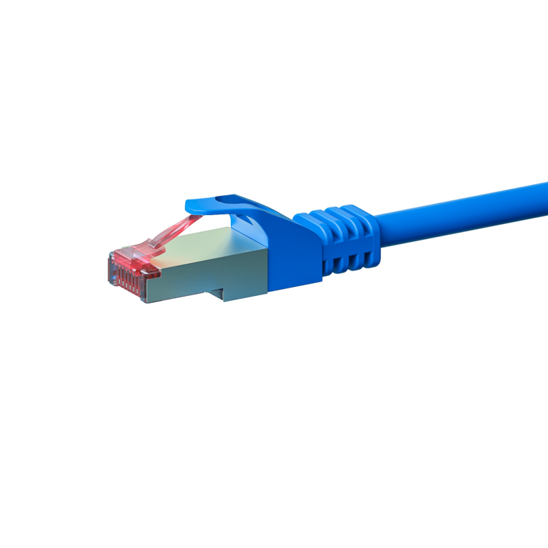 CAT 6 Netzwerkkabel LSOH - S/FTP - 3 Meter - Blau