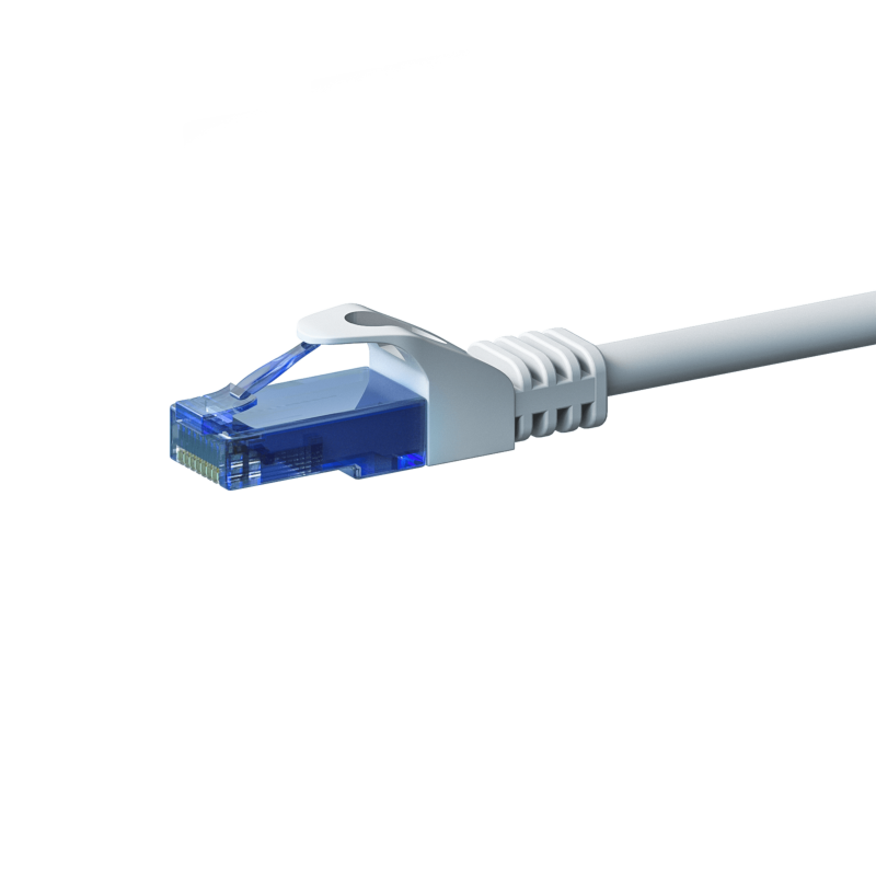 UTP CAT6a 30m weiß - 100% Kupfer