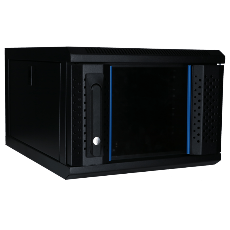4 HE, 10” Serverschrank, mit Glastür, (BxTxH) 370x450x264mm