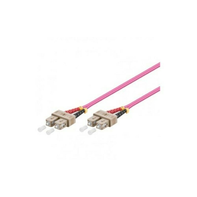 OM4 Duplex Glasfaserkabel SC-SC 1,50m