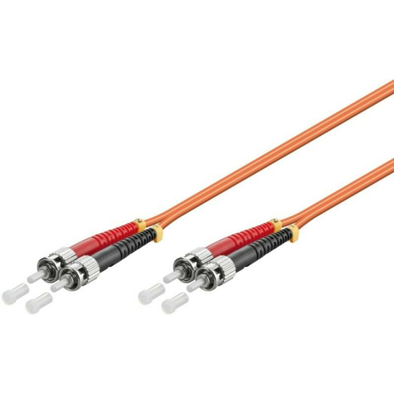 Glasfaserkabel ST-ST OM2 Duplex Patchkabel – 0.5 Meter