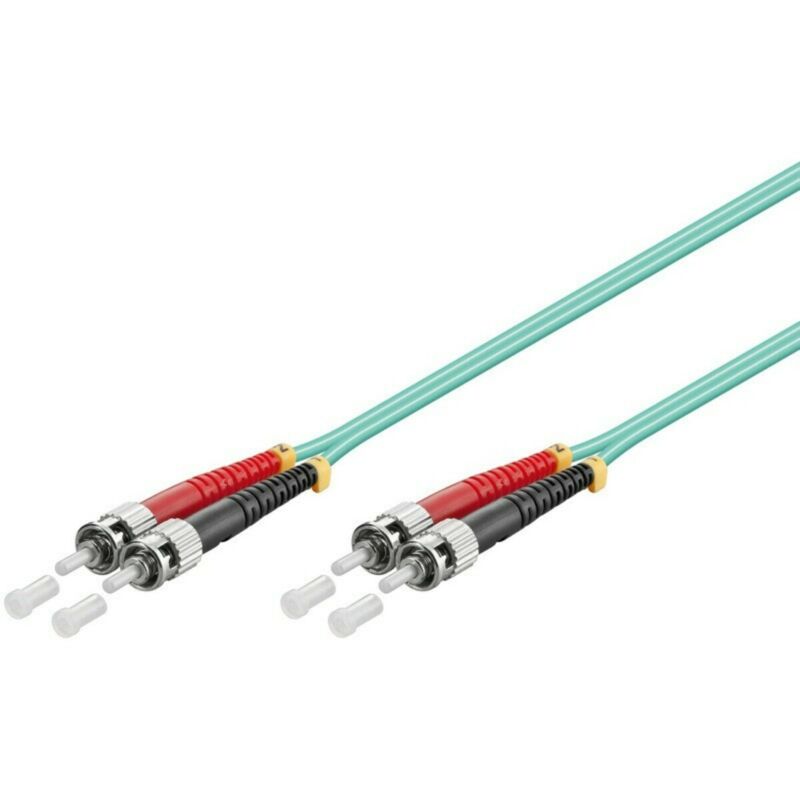 Glasfaserkabel ST-ST OM3 Duplex Patchkabel – 0.5 Meter