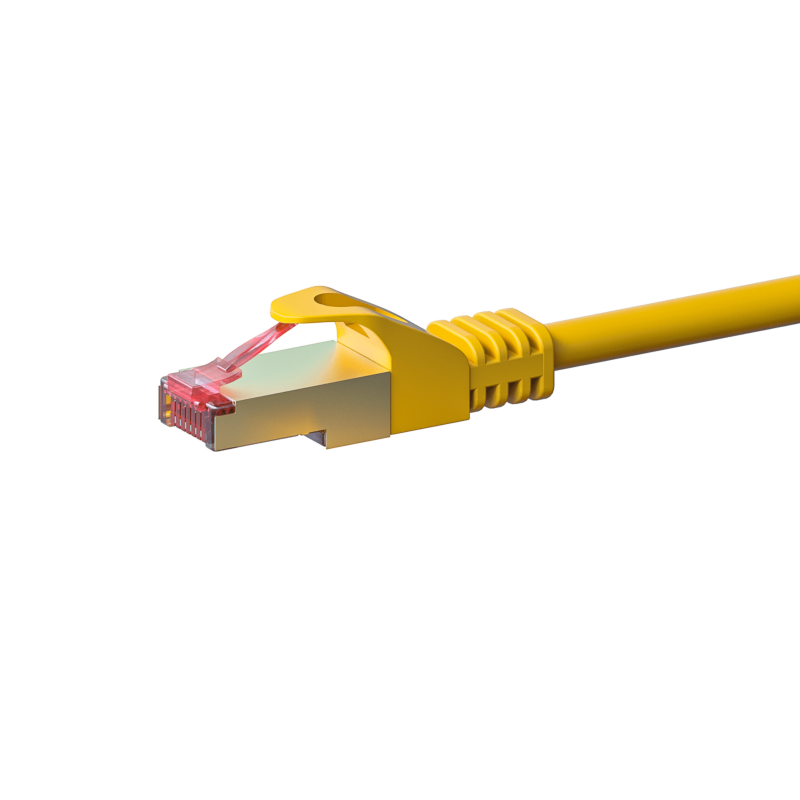 CAT 6 Netzwerkkabel LSOH - S/FTP - 2 Meter - Gelb