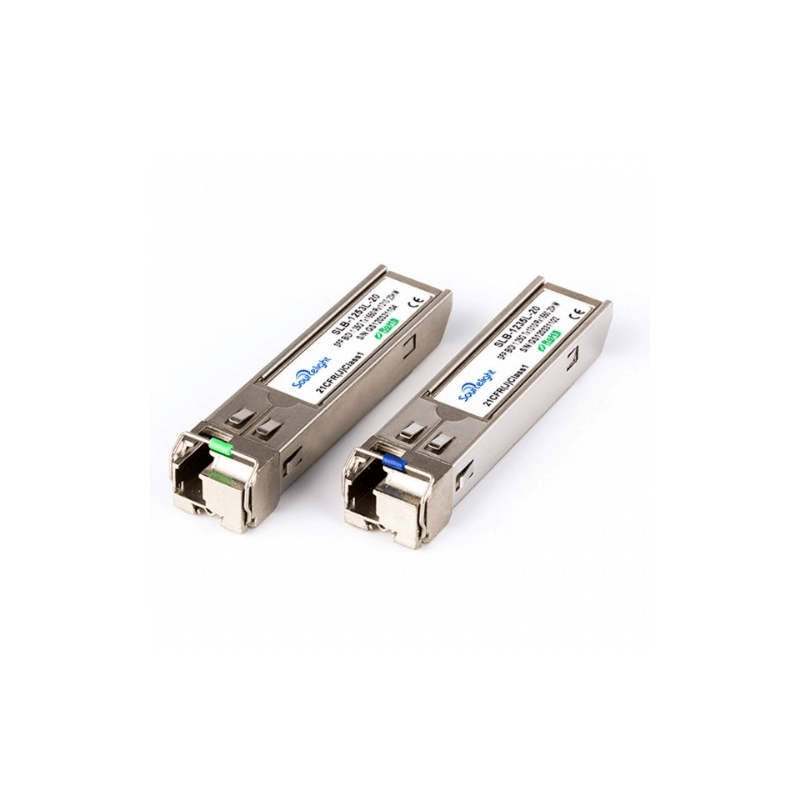 SFP-Transceiver-Modul LC singlemode TX1310/RX1490nm 20 Kilometer
